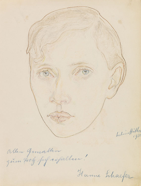 Julius Hüther - Gästebuch mit gezeichneten Porträts - Altre immagini