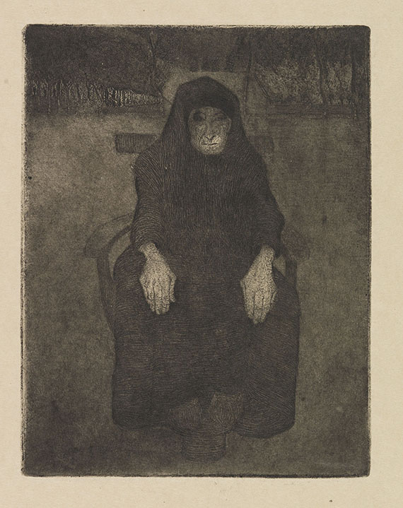 Paula Modersohn-Becker - Sitzende Alte