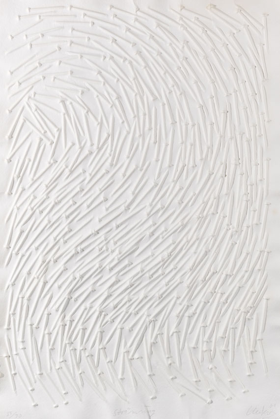 Günther Uecker - Strömung