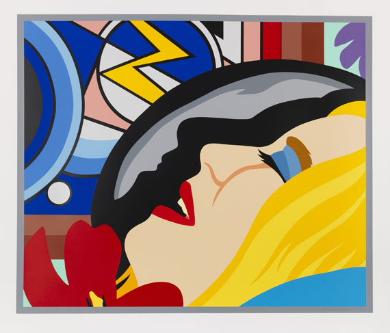 Tom Wesselmann - Bedroom Face with Lichtenstein