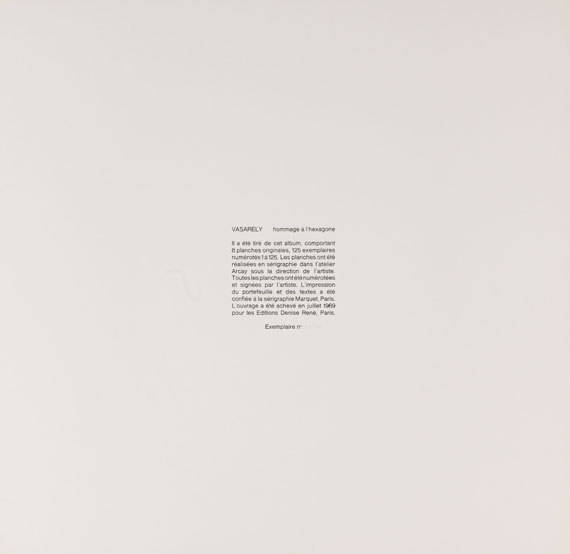 Victor Vasarely - Hommage a l’Hexagone - Altre immagini