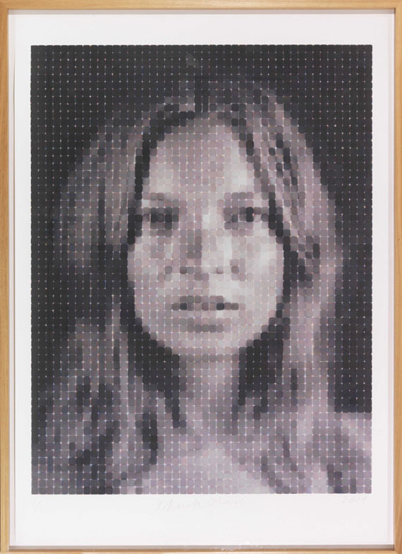 Chuck Close - Kate - Cornice