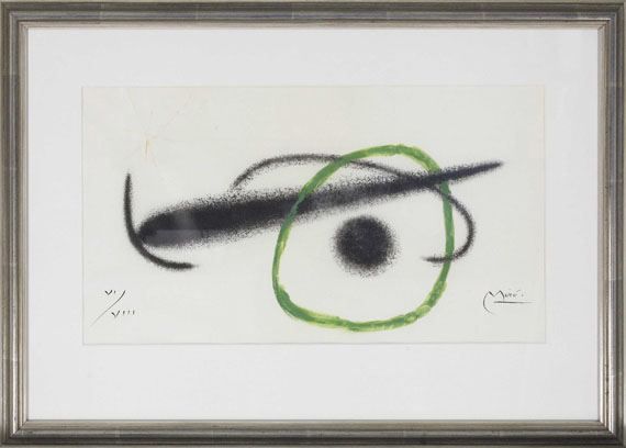 Joan Miró - Aus: Fusées - Cornice