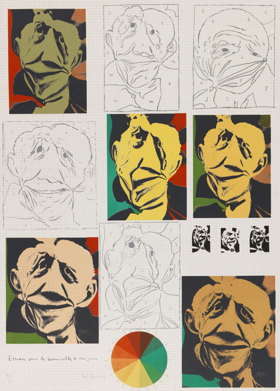  Konvolut - 17 Arbeiten aus Hommage à Picasso - Altre immagini
