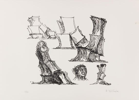  Konvolut - 17 Arbeiten aus Hommage à Picasso - Altre immagini