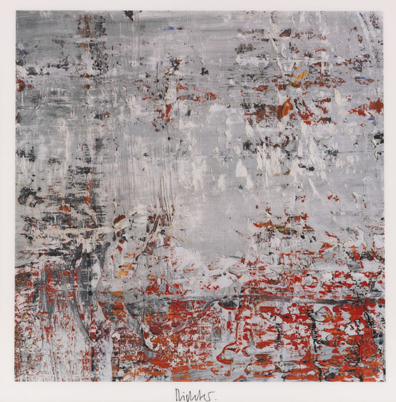 Gerhard Richter - Cage 4 Abstract Painting