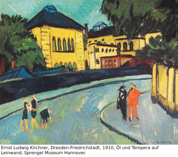 Ernst Ludwig Kirchner - Strassenbild (Dresden) - Altre immagini