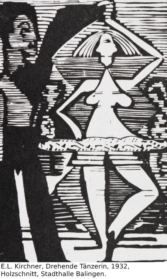 Ernst Ludwig Kirchner - Drehende Tänzerin - Altre immagini