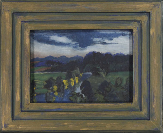 Ernst Ludwig Kirchner - Die Mulde bei Lichtenwalde - Cornice