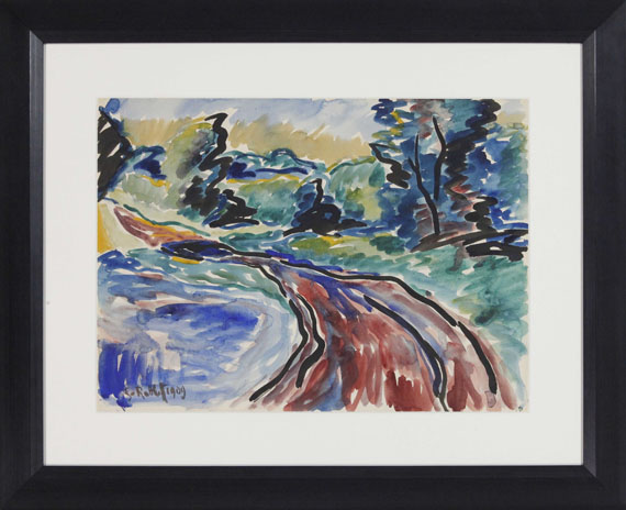 Karl Schmidt-Rottluff - Kühler Morgen - Cornice