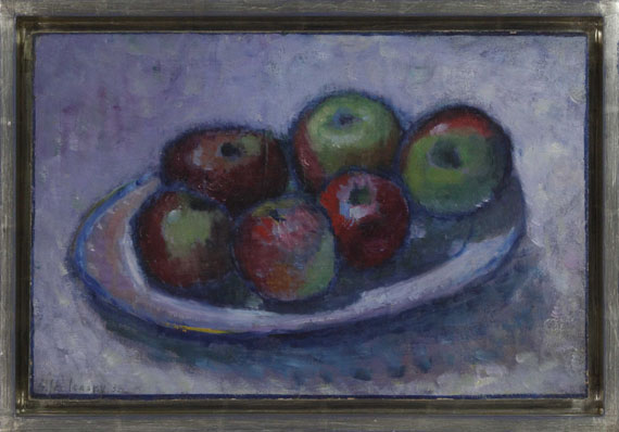 Alexej von Jawlensky - Teller mit Äpfeln (Äpfelstillleben) - Cornice