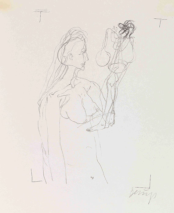 Joseph Beuys - 12 Drawings After ´Codices Madrid´ By Leonardo Da Vinci inkl. Buch - Altre immagini