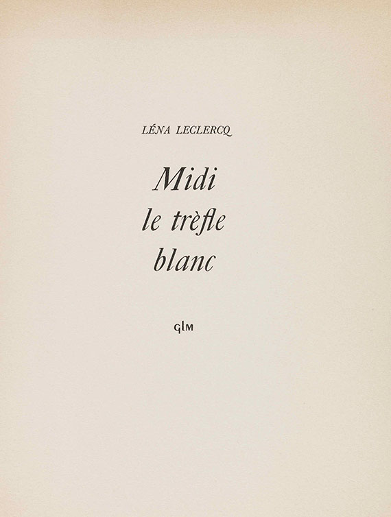 Léna Leclercq - Midi le trèfle blanc - Altre immagini