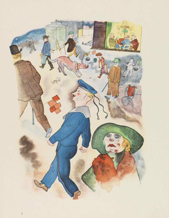 George Grosz - Ecce Homo Augabe B II