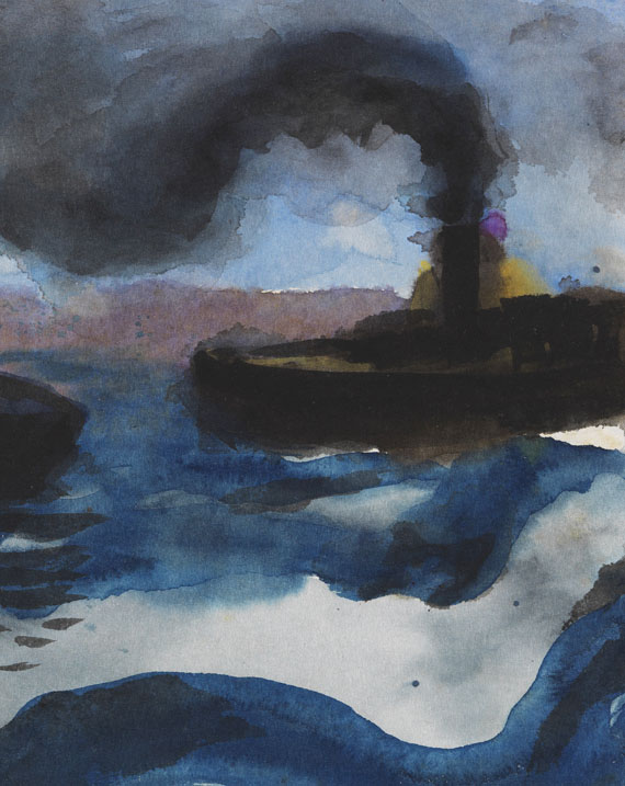 Emil Nolde - Hamburger Hafen