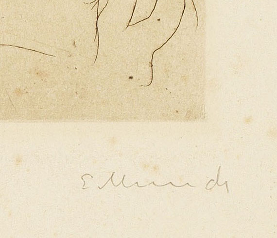 Edvard Munch - Weib mit langem Haar - Altre immagini