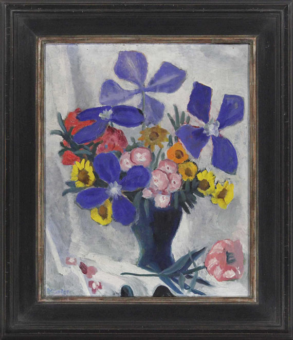 Gabriele Münter - Clematis - Cornice