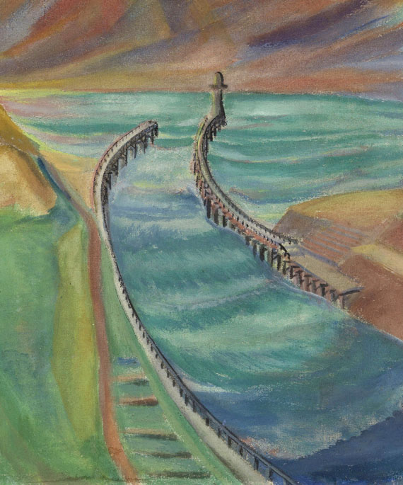 Erich Heckel - Hafeneinfahrt - Altre immagini