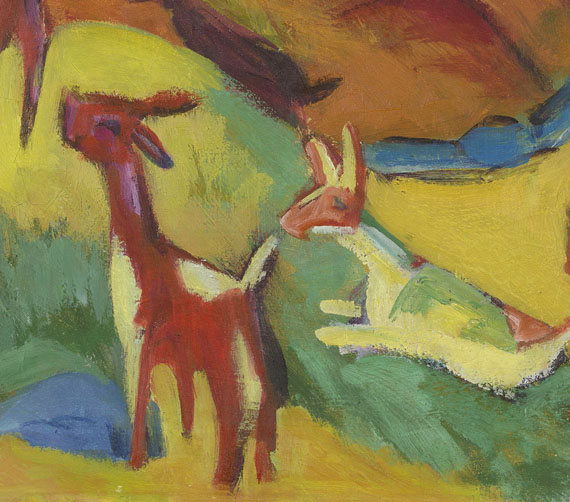 Ernst Ludwig Kirchner - Heimkehrende Ziegenherde - Altre immagini