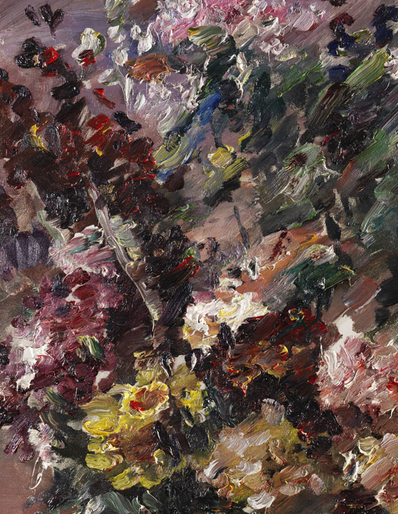 Lovis Corinth - Blumen im Bronzekübel