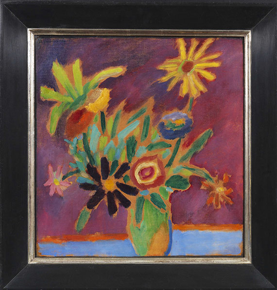 Alexej von Jawlensky - Bunte Blumen - Cornice