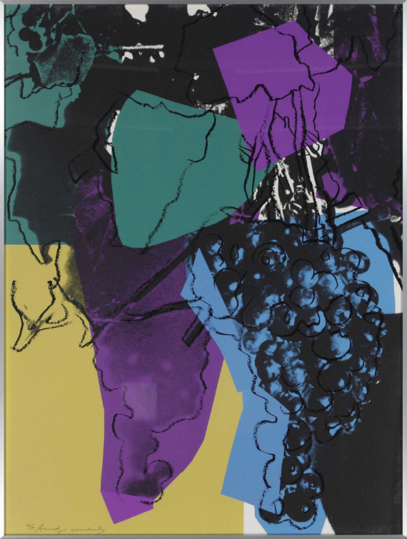 Andy Warhol - Aus: Grapes - Cornice