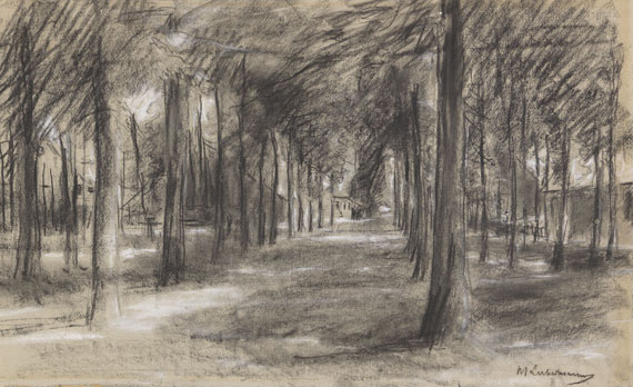 Liebermann - Brink (Dorfanger) in Laren