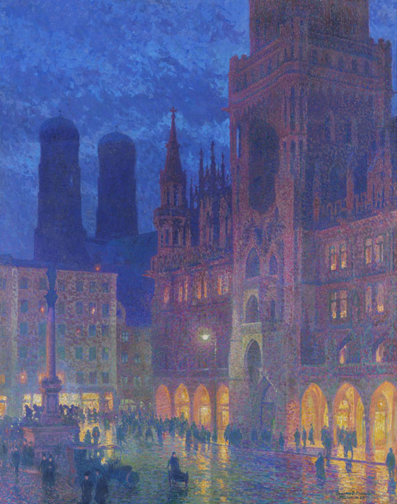 Charles Johann Palmié - München, Marienplatz