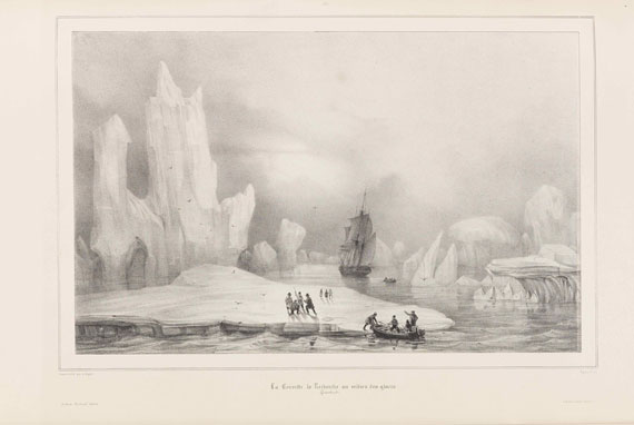 Joseph Paul Gaimard - Voyage en Islande et au Groenland. 8 Text- und 3 Tafelbände - Altre immagini