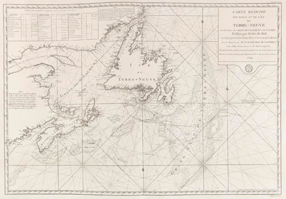 James Cook - Le Pilote de Terre-Neuve. Atlas und Textbd. "Instructions nautiques", zus. 2 Bände - Altre immagini