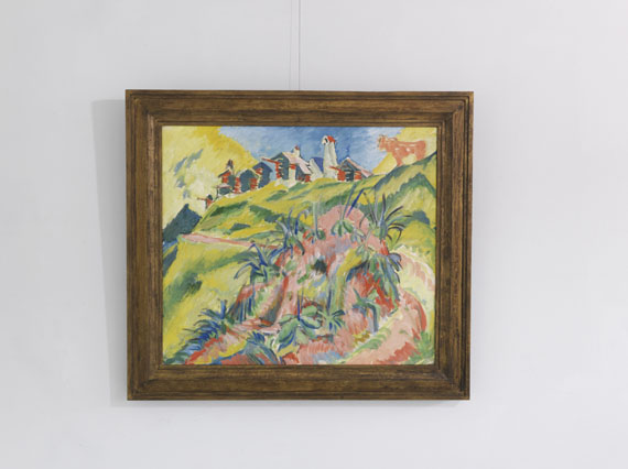 Ernst Ludwig Kirchner - Bergdorf mit rosa Kuh - Altre immagini