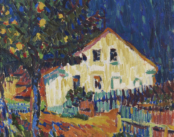 Ernst Ludwig Kirchner - Dorfstraße mit Apfelbäumen - Altre immagini