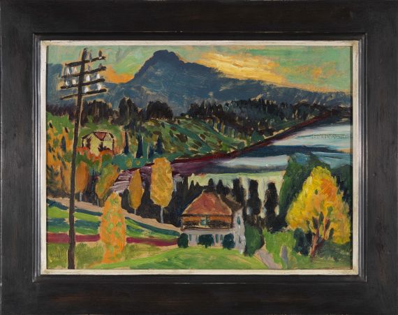 Gabriele Münter - Murnauer Landschaft - Cornice