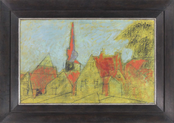 Lyonel Feininger - Gaberndorf - Cornice
