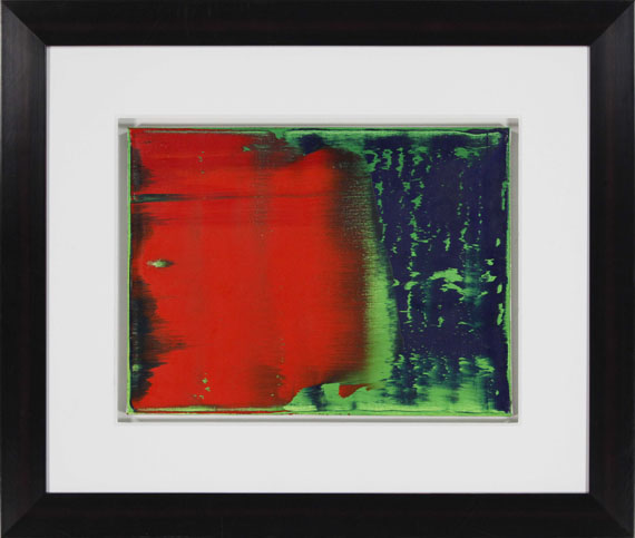 Gerhard Richter - Grün-Blau-Rot - Cornice