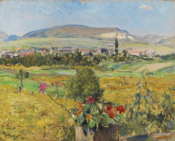 Max Slevogt - Pfälzer Landschaft