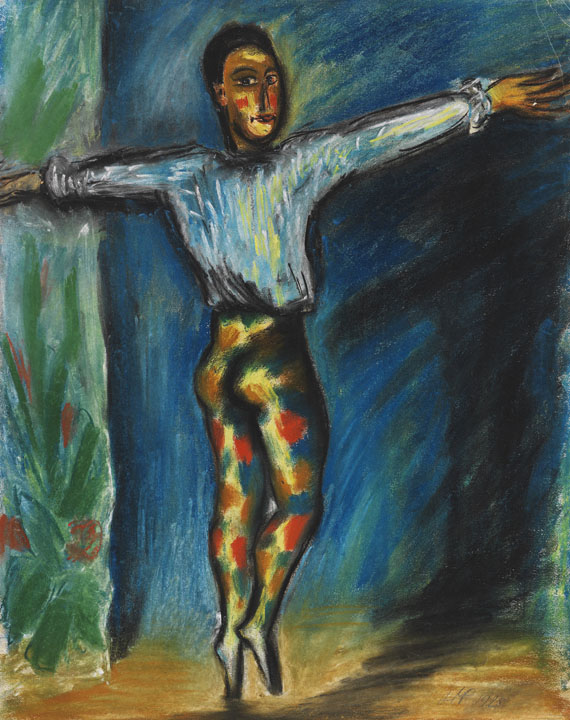 Hermann Max Pechstein - Varietétänzer