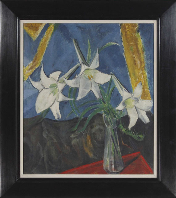 Erich Heckel - Lilien - Cornice