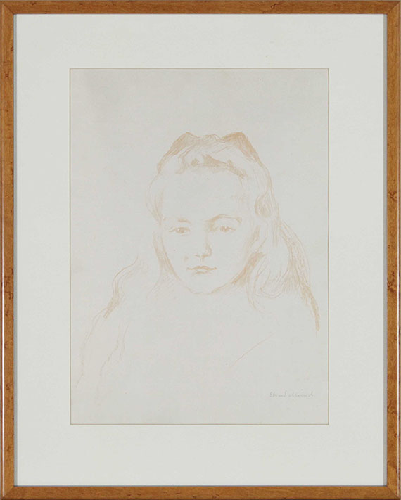 Edvard Munch - Ottilie Schiefler - Cornice
