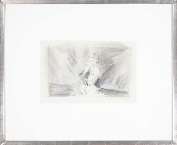 Lyonel Feininger - Brigg in Dünung - Cornice