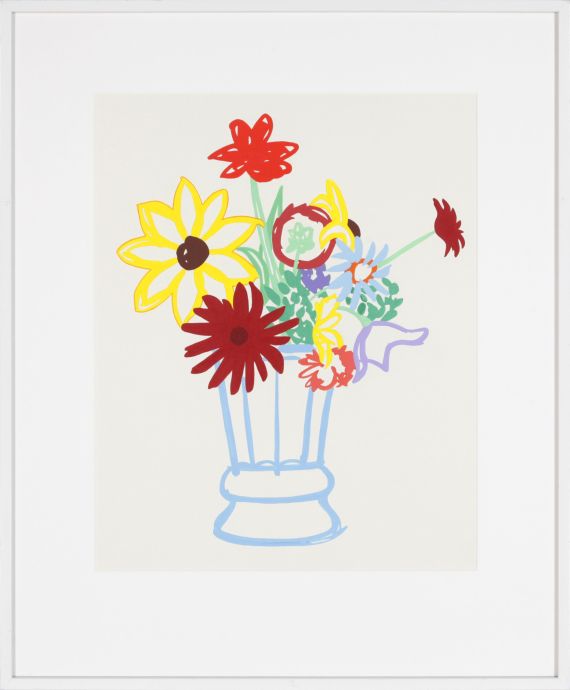 Tom Wesselmann - Study for Wildflower Bouquet - Cornice