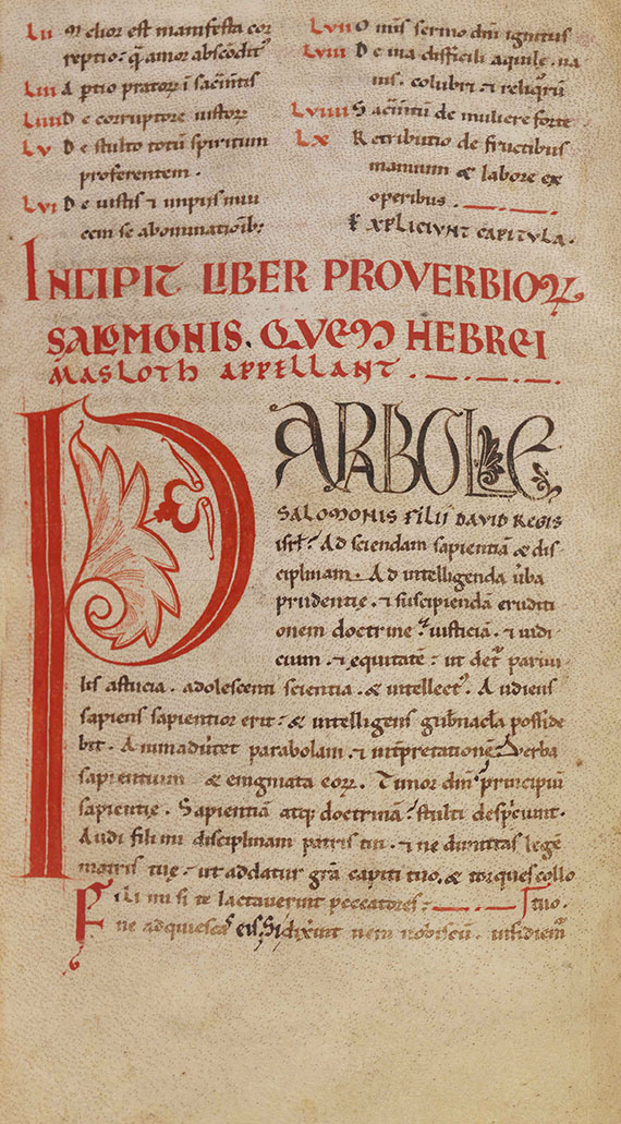  Biblia latina - Biblia latina. Handschrift auf Pergament, 12. Jahrhundert - Altre immagini