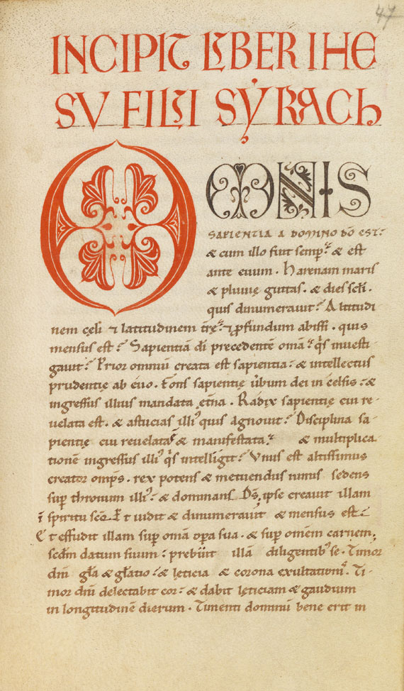  Biblia latina - Biblia latina. Handschrift auf Pergament, 12. Jahrhundert - Altre immagini