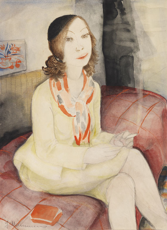 Jeanne Mammen - Meditation