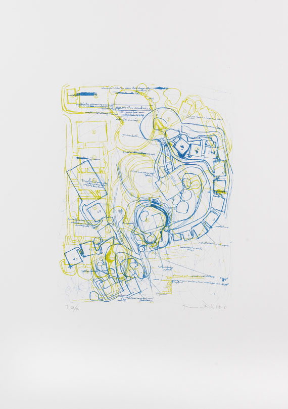 Nitsch - Architektur des Orgien und Mysterien Theaters (Mappe I)