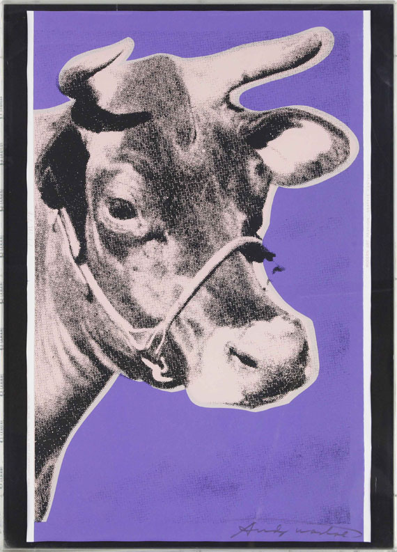 Andy Warhol - Cow - Cornice