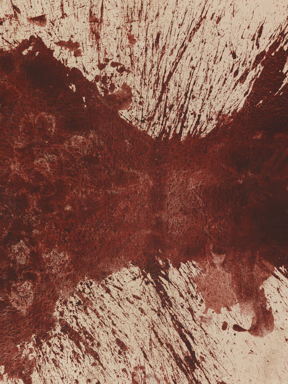 Hermann Nitsch - Ohne Titel (Schüttbild) - Altre immagini