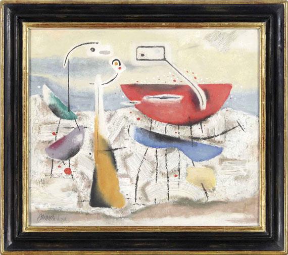 Willi Baumeister - Metaphysische Landschaft - Cornice