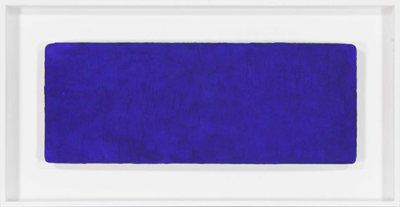 Yves Klein - Monochrome bleu sans titre - Cornice