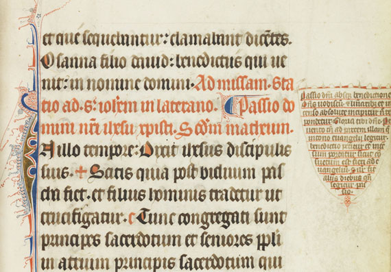  Manuskripte - Lektionar. Pergamenthandschrift, Frankreich um 1325-50 - Altre immagini